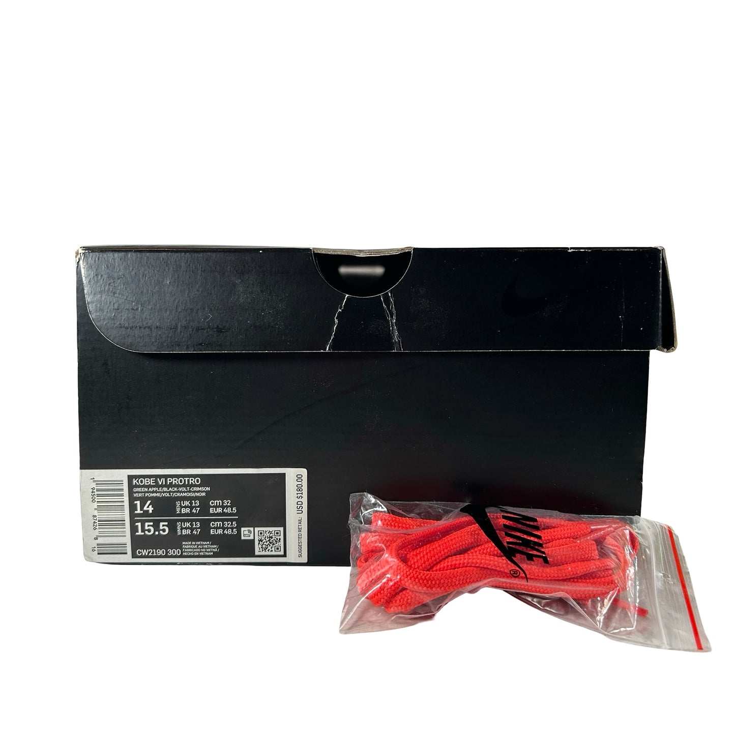 CW2190 300 Nike Kobe 6 Protro Grinch (2020) [USED] - 14 M (Used)