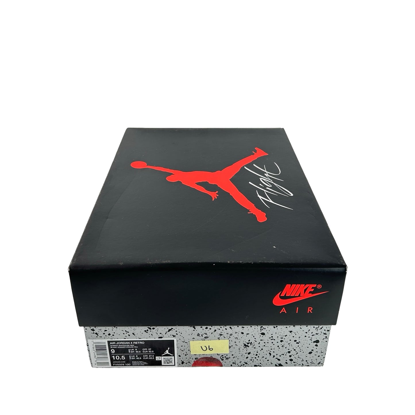 FV5029 100 Jordan 4 Retro White Cement (2025) [USED] - 9 M (Used6)
