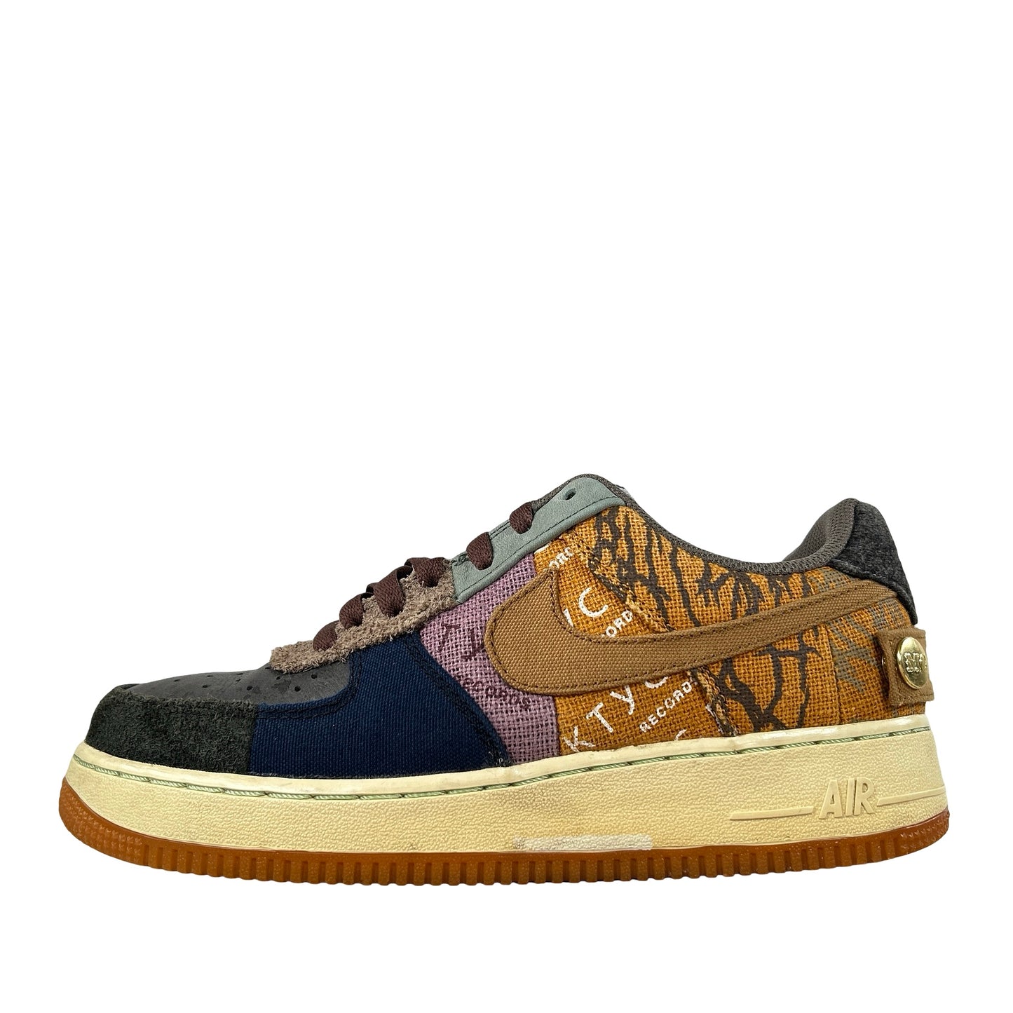 CN2405 900 Nike Air Force 1 Low Travis Scott Cactus Jack [USED] - 7 M (Used)