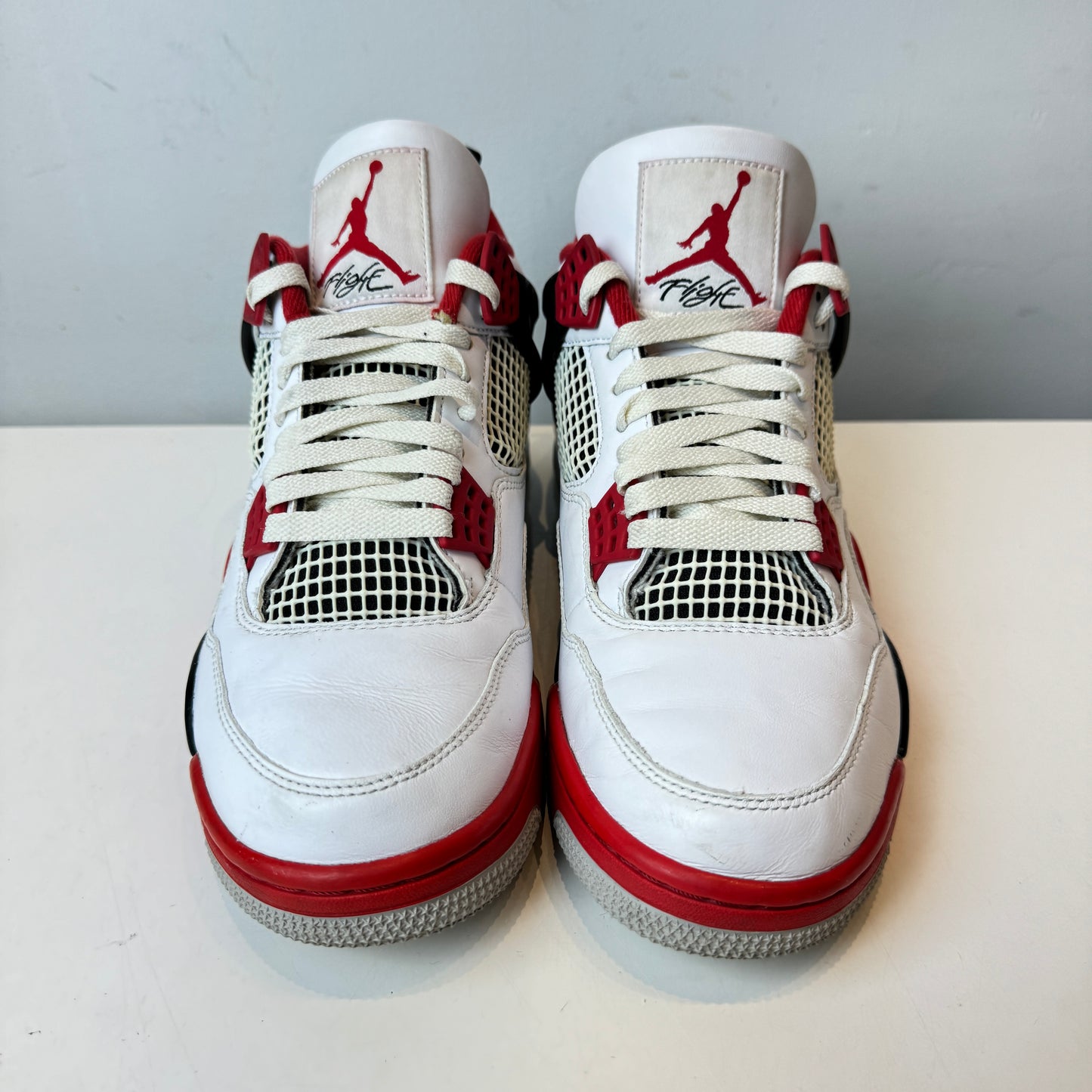 DC7770 160 Jordan 4 Retro Fire Red (2020) [USED] - 10 M (Used)