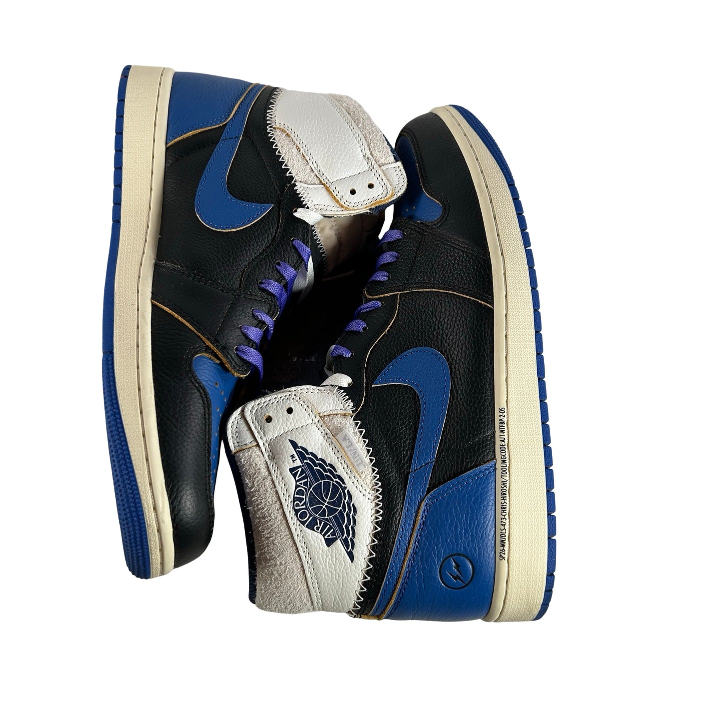 IO7847 001 Jordan 1 Retro High OG SP Fragment x Union LA Sport Royal [USED] - 11.5 M (Used)