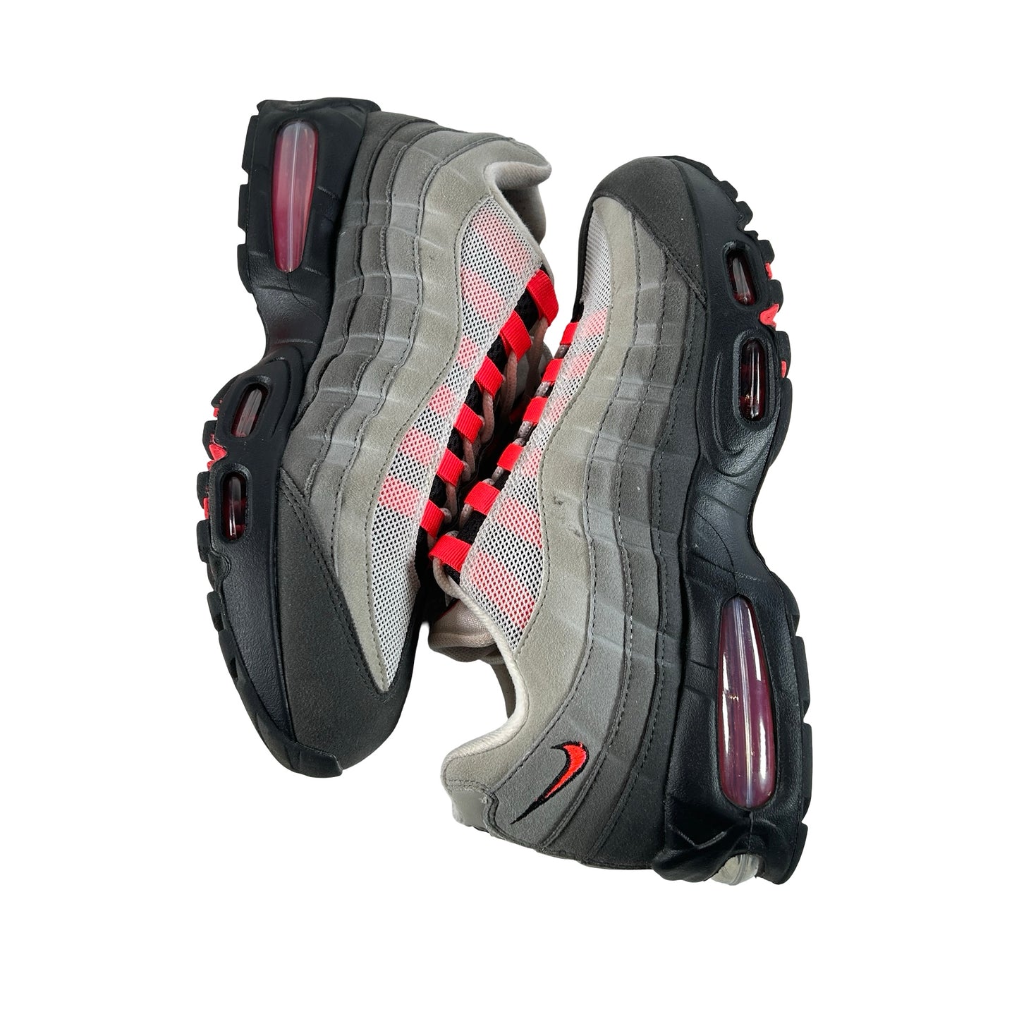 IM7410 001 Nike Air Max 95 OG Big Bubble Solar Red 2.0 (2025) [USED] - 9.5 M (Used) (Replace Box)