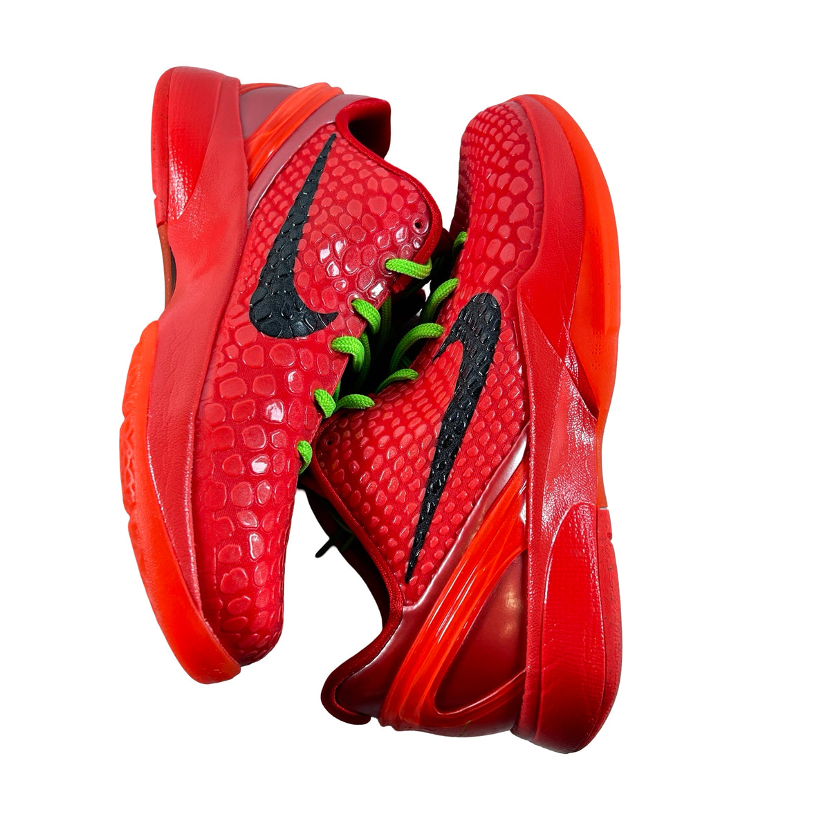 FV9676 600  Nike Kobe 6 Protro Reverse Grinch (GS) [USED] - 6 Y (Used)