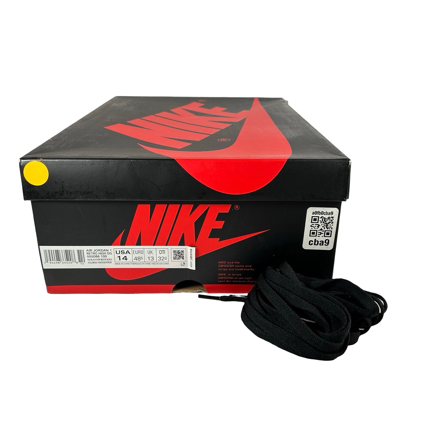 555088 105 Jordan 1 Mocha [USED] - 14 M (Used3)