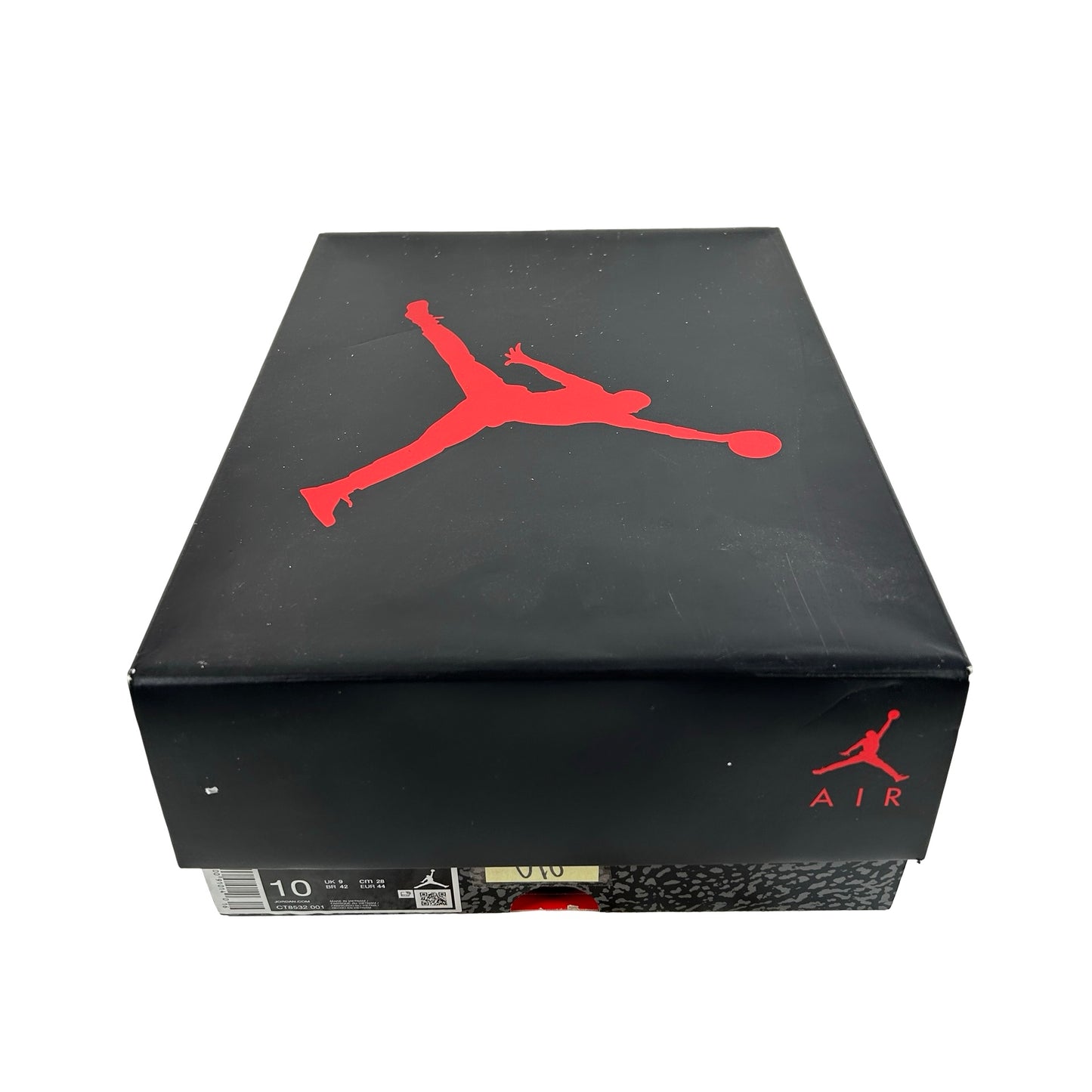 CT8532 001 Jordan 3 Retro Black Cat (2025) [USED] - 10 M (Used10)
