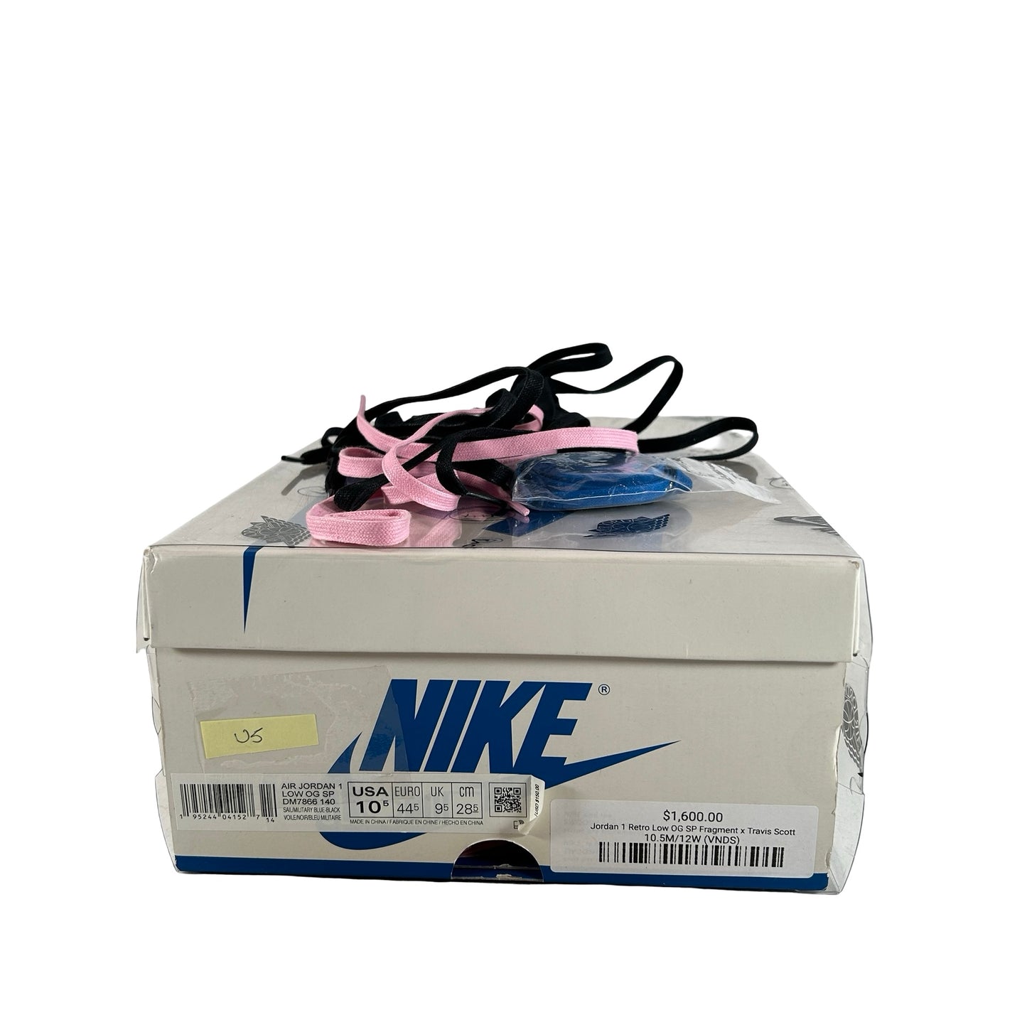 DM7866 140 Jordan 1 Low Fragment x Travis Scott [USED] - 10.5 M (Used5)