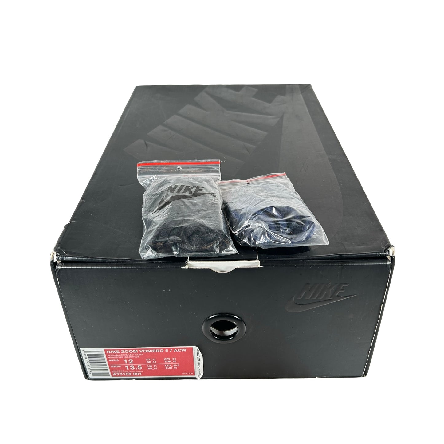 AT3152 001 Nike Zoom Vomero 5 A Cold Wall Black [USED] - 12 M (Used)