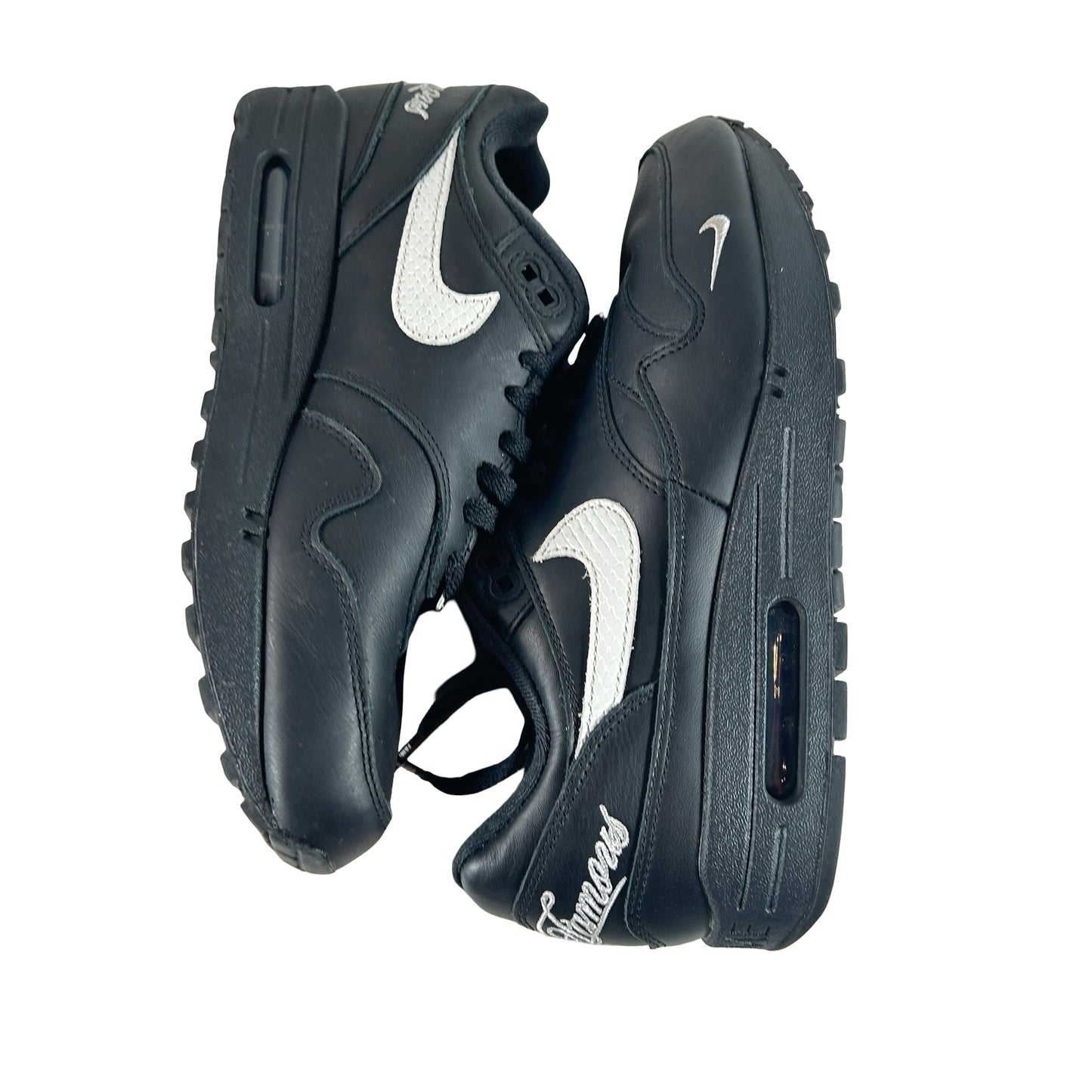 HF8813 001 Nike Air Max 1 '87 SP Supreme Black White [USED] - 9 M (Used)