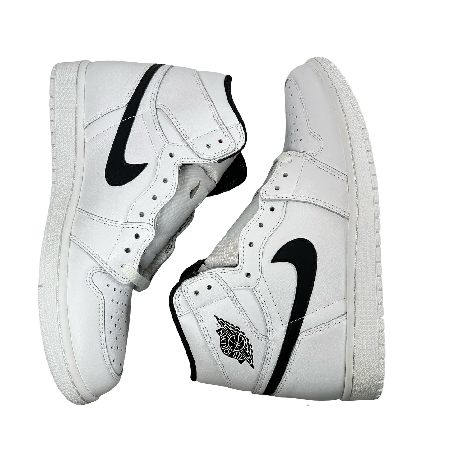 555088 102 Jordan 1 Retro Yin Yang White [USED] - 10 M (Used)