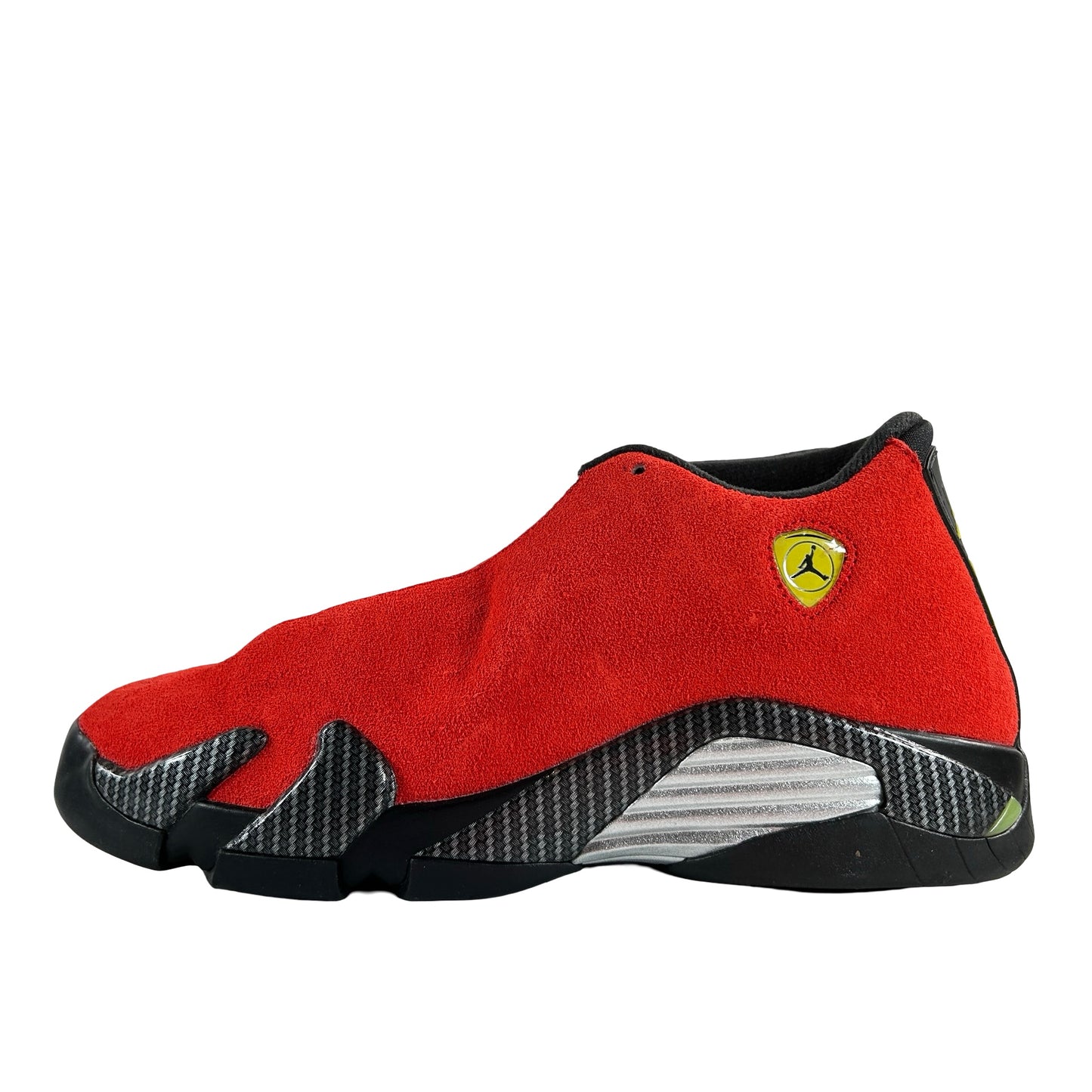IF5016 600 Jordan 14 Retro Ferrari (2025) (GS) [CONDITIONAL] - 7 Y (Glue Stain Inside Of Right Foot)