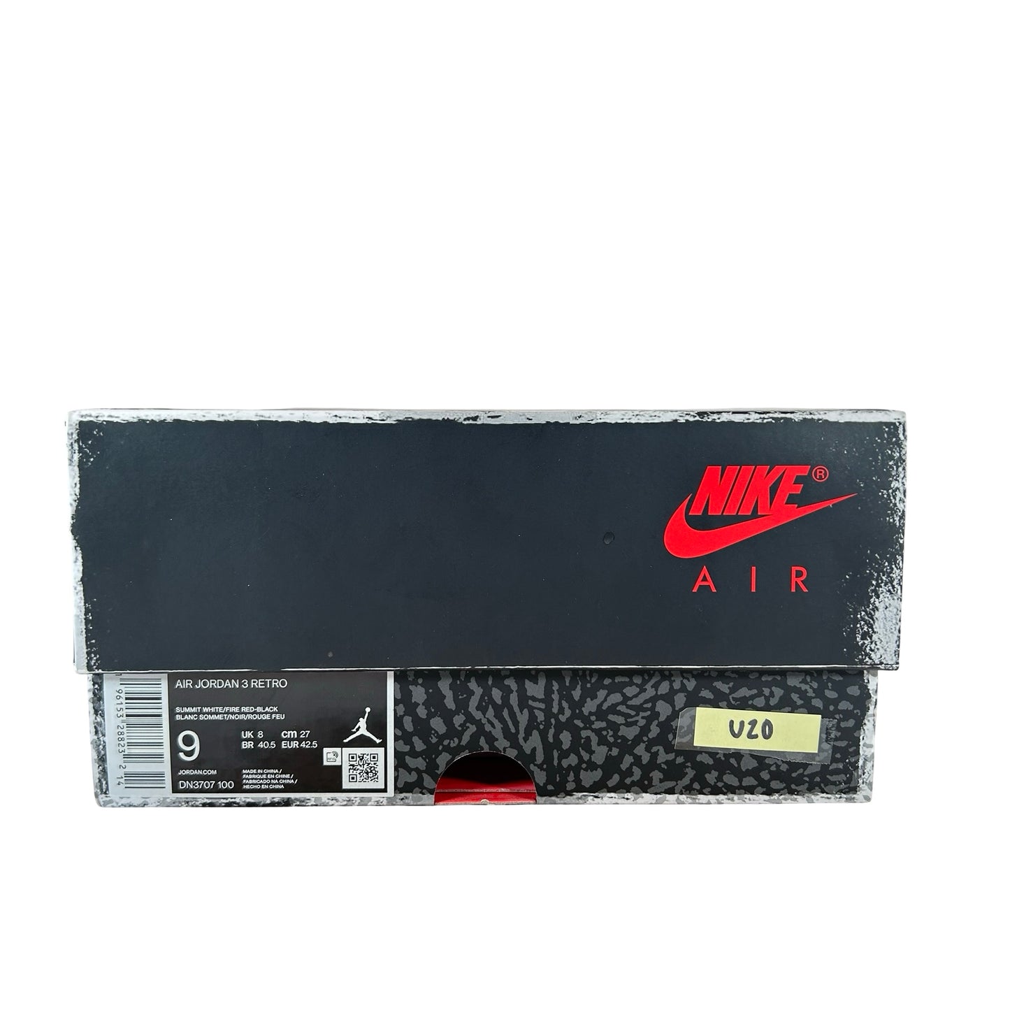 DN3707 100 Jordan 3 Retro White Cement Reimagined [USED] - 9 M (Used20)