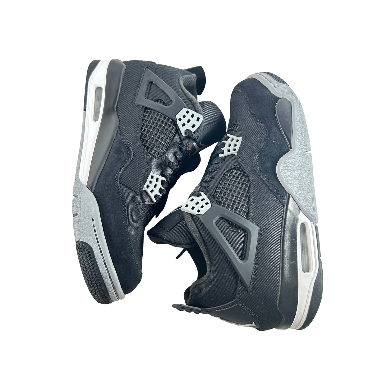 DH7138 006 Jordan 4 Retro SE Black Canvas [USED] - 8.5 M (Used4)