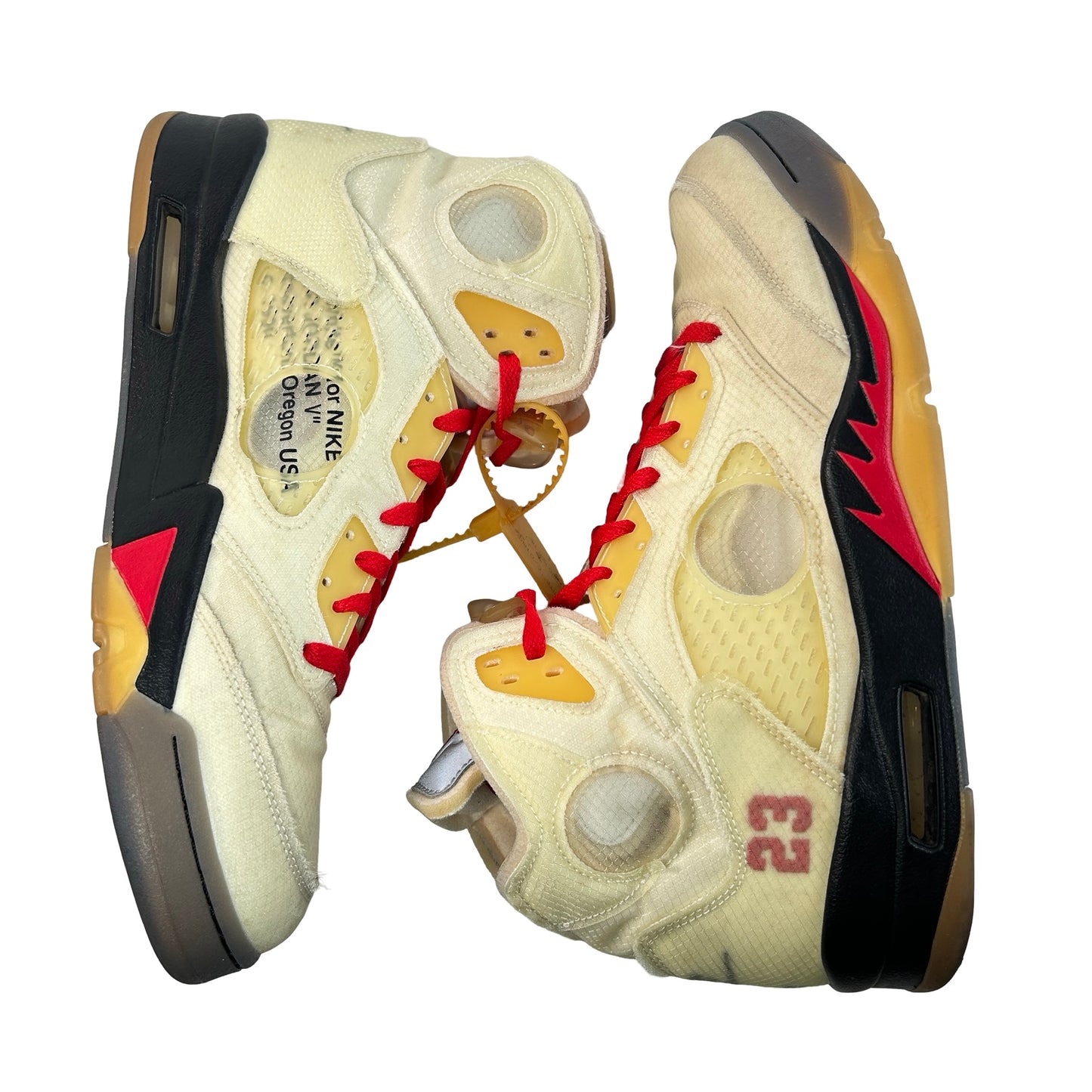 DH8565 100 Jordan 5 Off-Blanco Vela