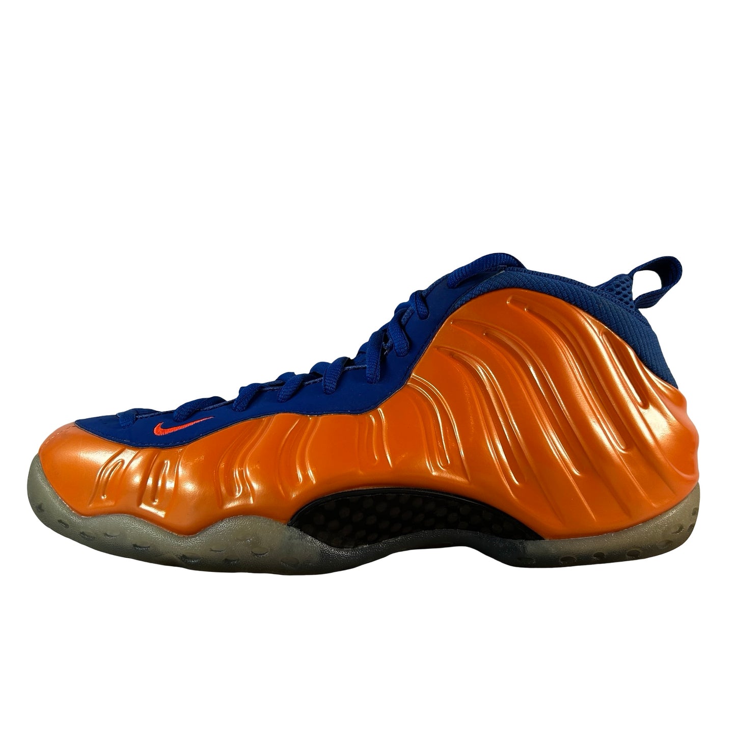 314996 801 Nike Air Foamposite One Knicks [USED] - 10.5 M (Used) (No Box)