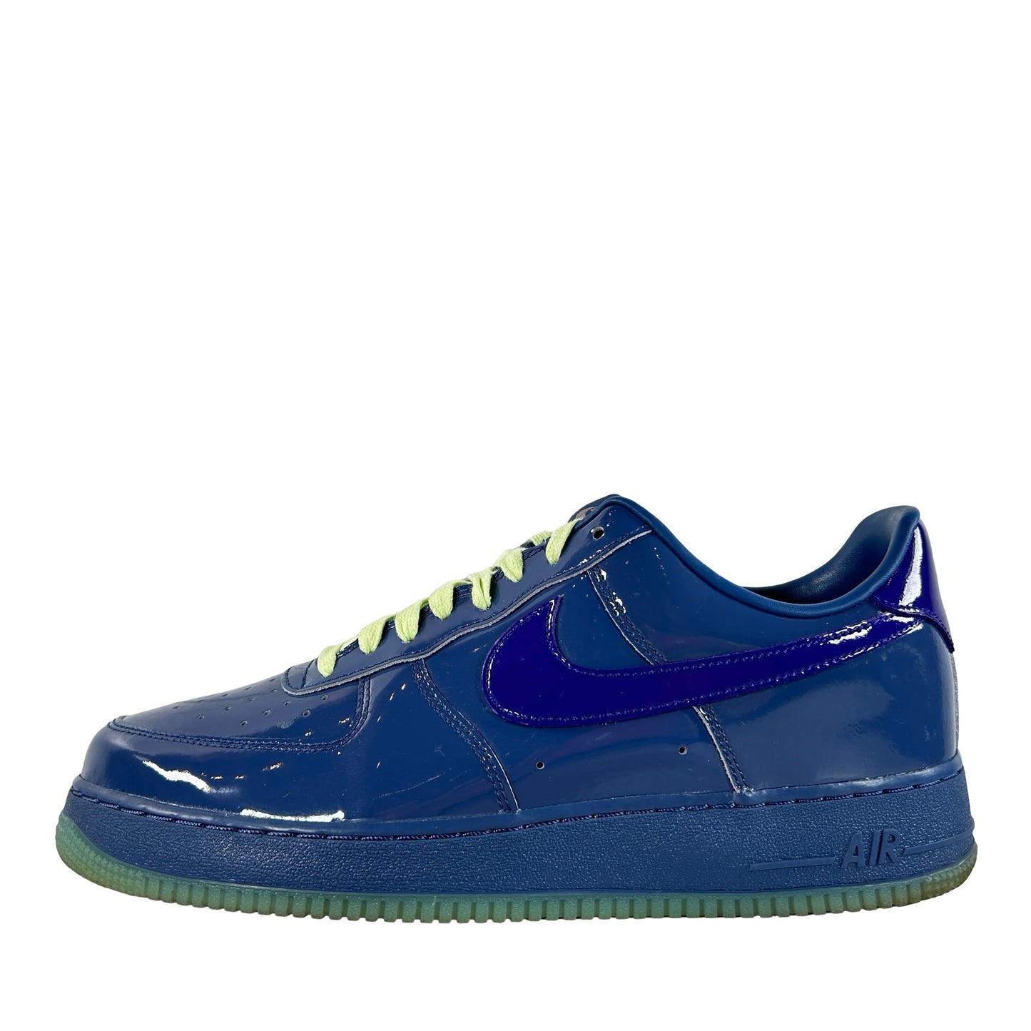 IO4489 400 Nike Air Force 1 Low Patent Leather Mystic Navy Grape Ice [USED] - 11 M (Used2)