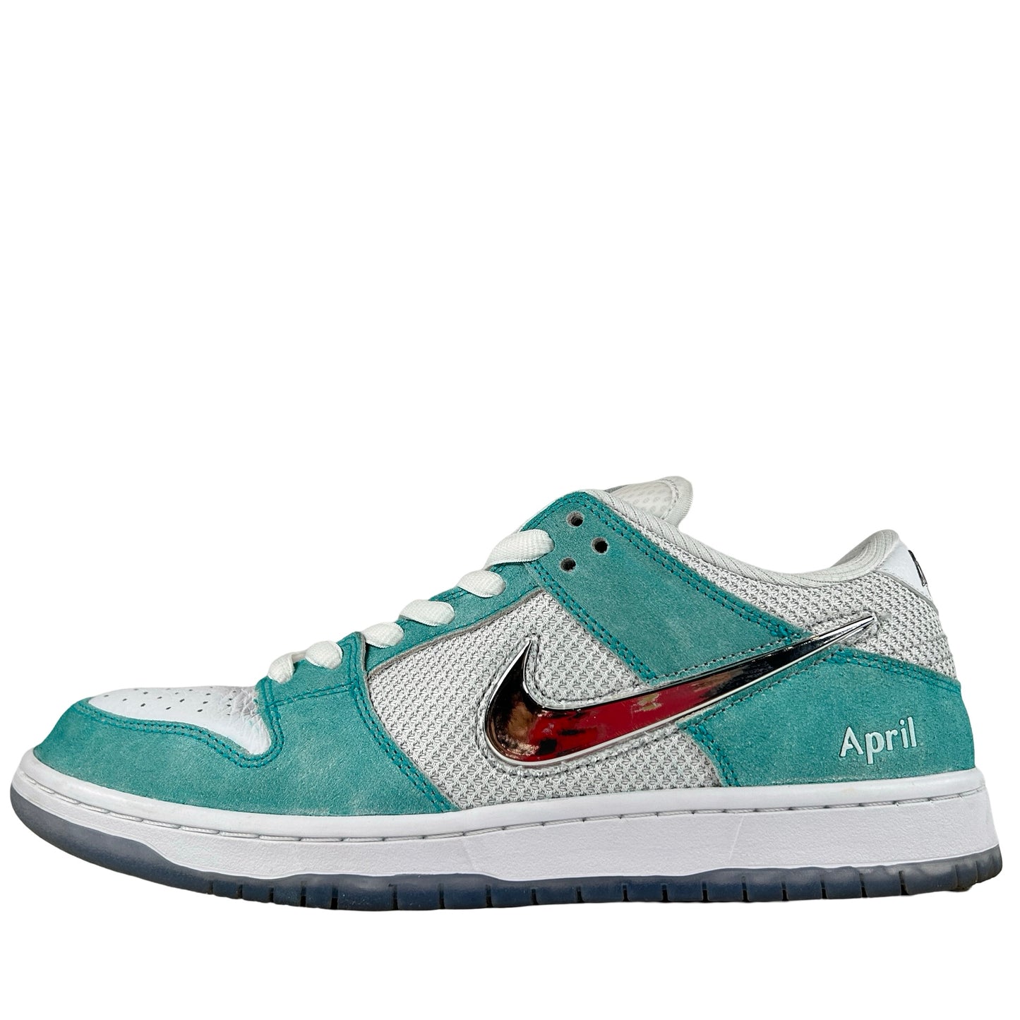 FD2562 400 Nike SB Dunk Low April Skateboards [USED] - 10.5 M (Used)