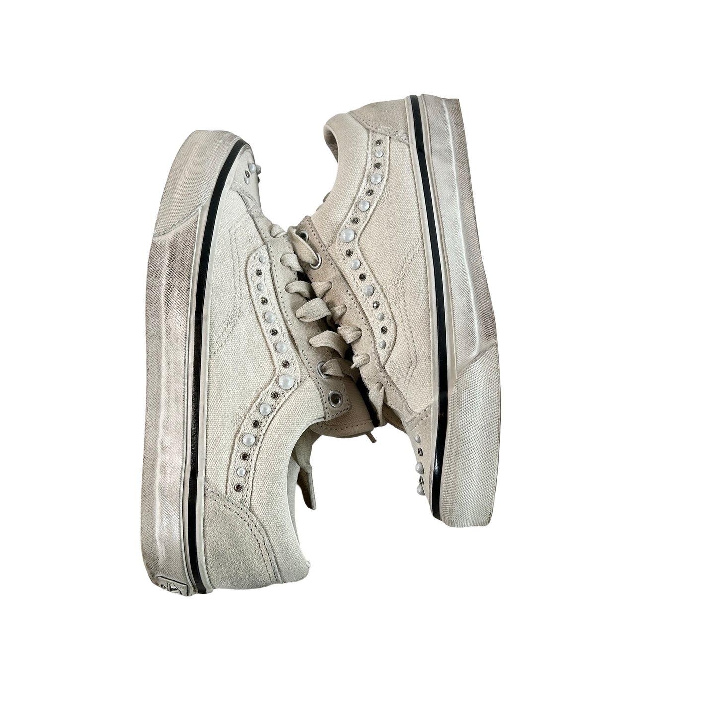 VN000E8VCCZ Vans OTW Old Skool 36 Pearlized Pack Marshmallow [USED] - 6 M (Used)