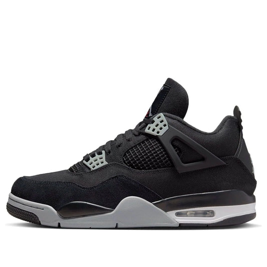 DH7138 006 Air Jordan 4 Retro SE Black Canvas [NO BOX]