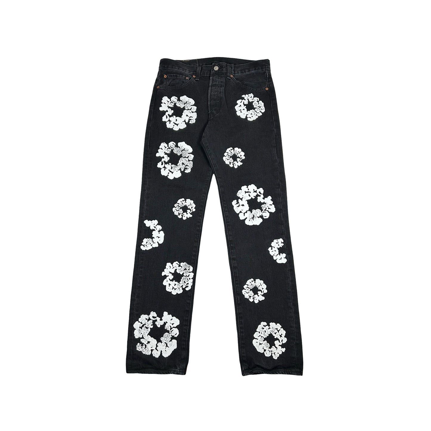 Denim Tears x Levi's Cotton Wreath Jean Black [USED] - 32 x 32 (Used2)