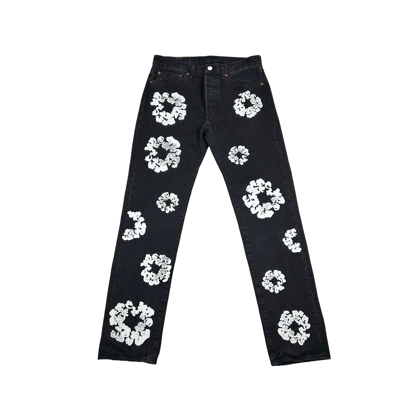 Denim Tears x Levi's Cotton Wreath Jean Black [USED] - 32 x 32 (Used2)