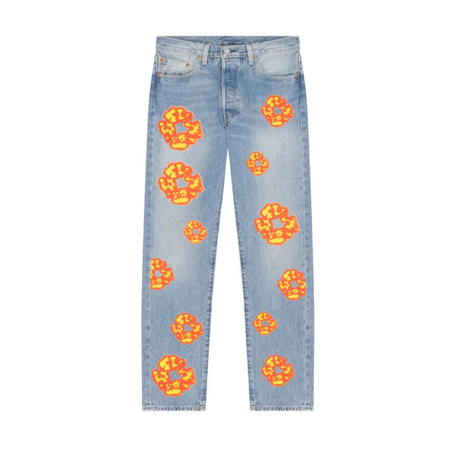 Denim Tears x Offset 501 Jeans Light Wash