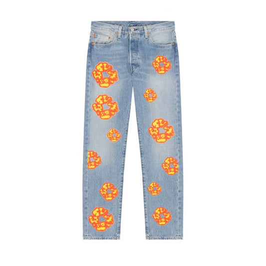 Denim Tears x Offset 501 Jeans Light Wash