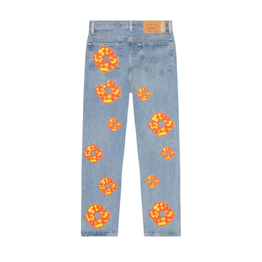 Denim Tears x Offset 501 Jeans Light Wash