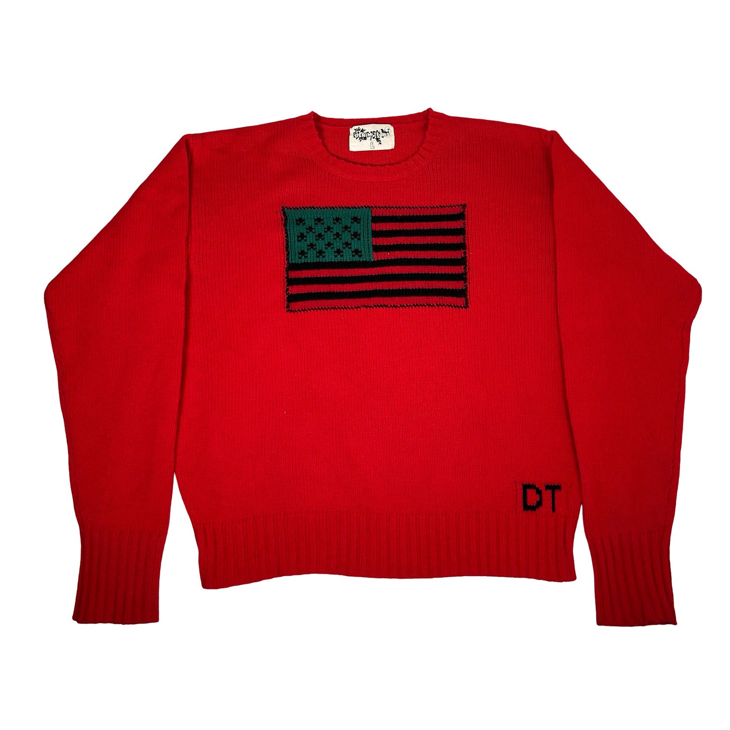 Denim Tears Tyson Beckford Sweater Red [USED] - L (Used)