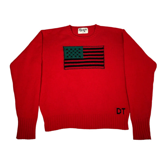 Denim Tears Tyson Beckford Sweater Red [USED] - L (Used)