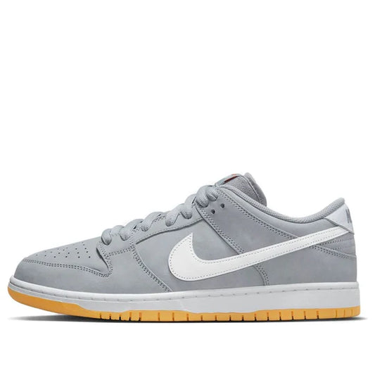 DV5464 001 Nike SB Dunk Low Pro ISO Orange Label Wolf Grey Gum