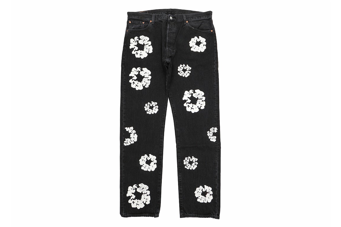 Denim Tears x Levi's Cotton Wreath Jean Black