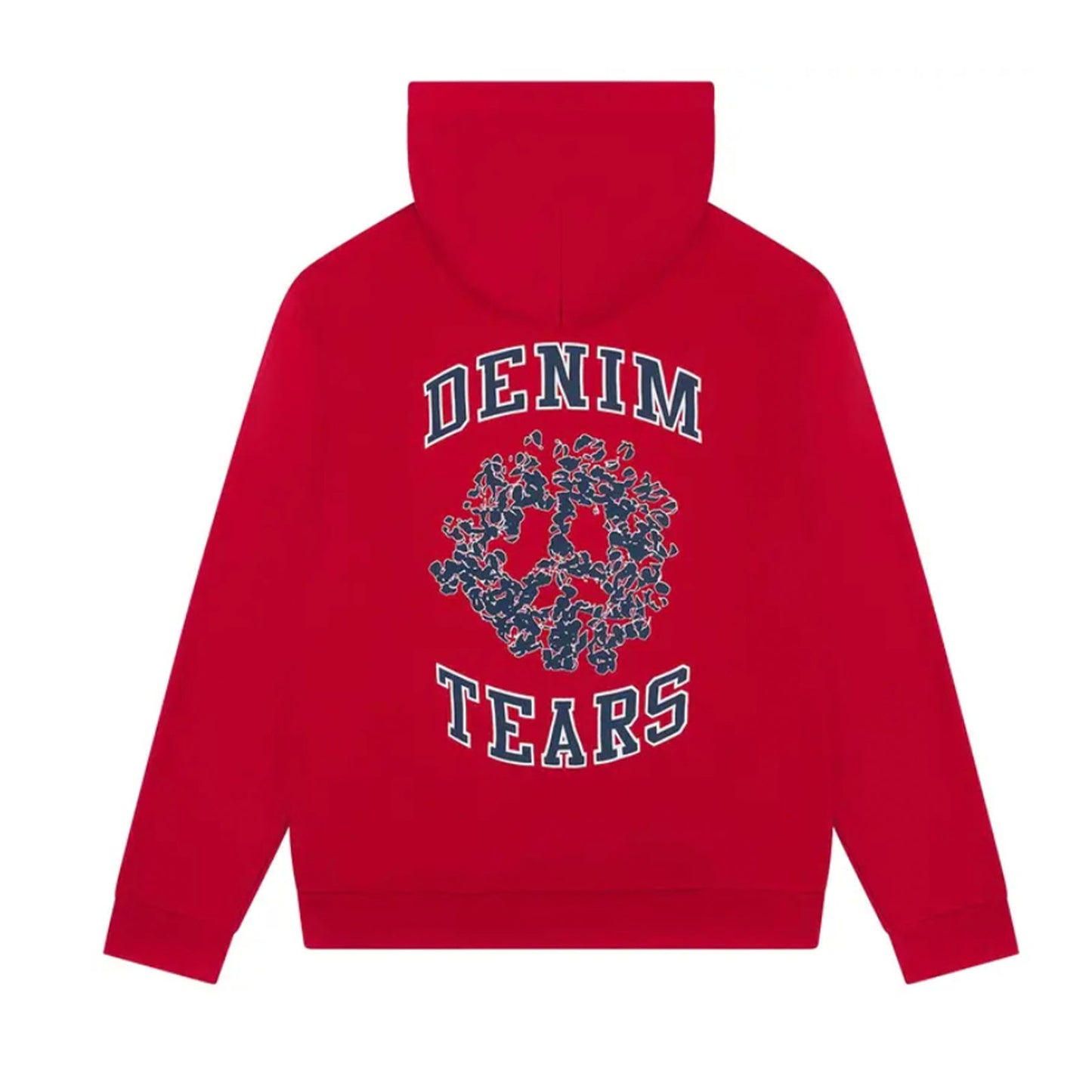 Denim Tears Denim University Zip Hoodie Red/Navy