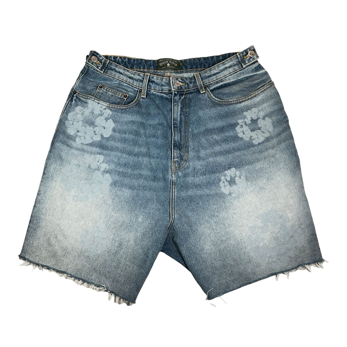 Denim Tears Laser Wreath Denim Short Blue [USED] - XL (Used)