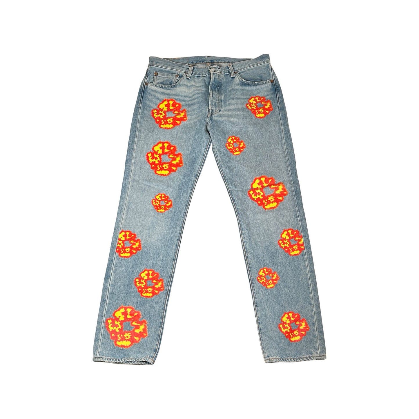 Denim Tears x Offset 501 Jeans Light Wash [USED] - 33 x 32 (Used2)