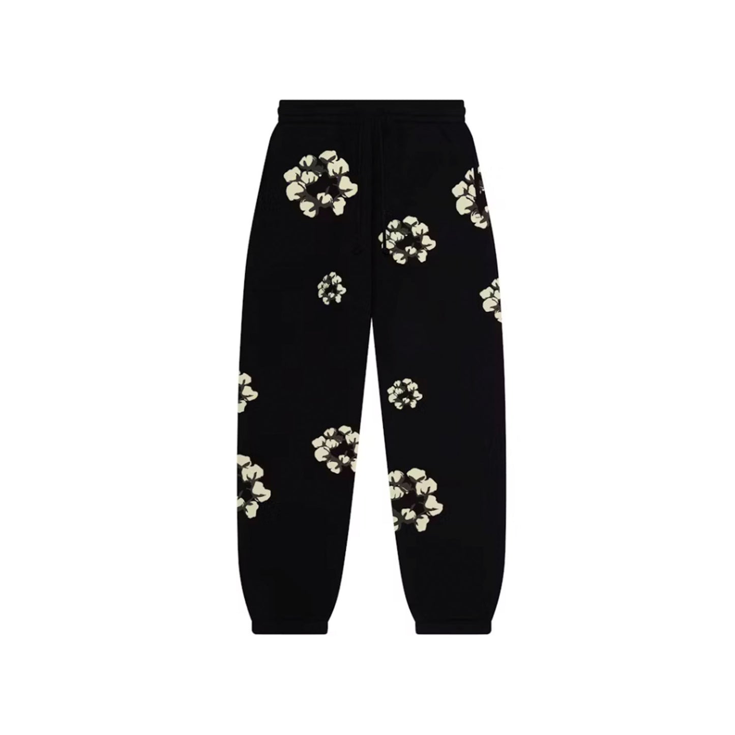 Denim Tears x CPFM Cactus Tears Wreath Sweatpants Black [USED] - XL (Used)