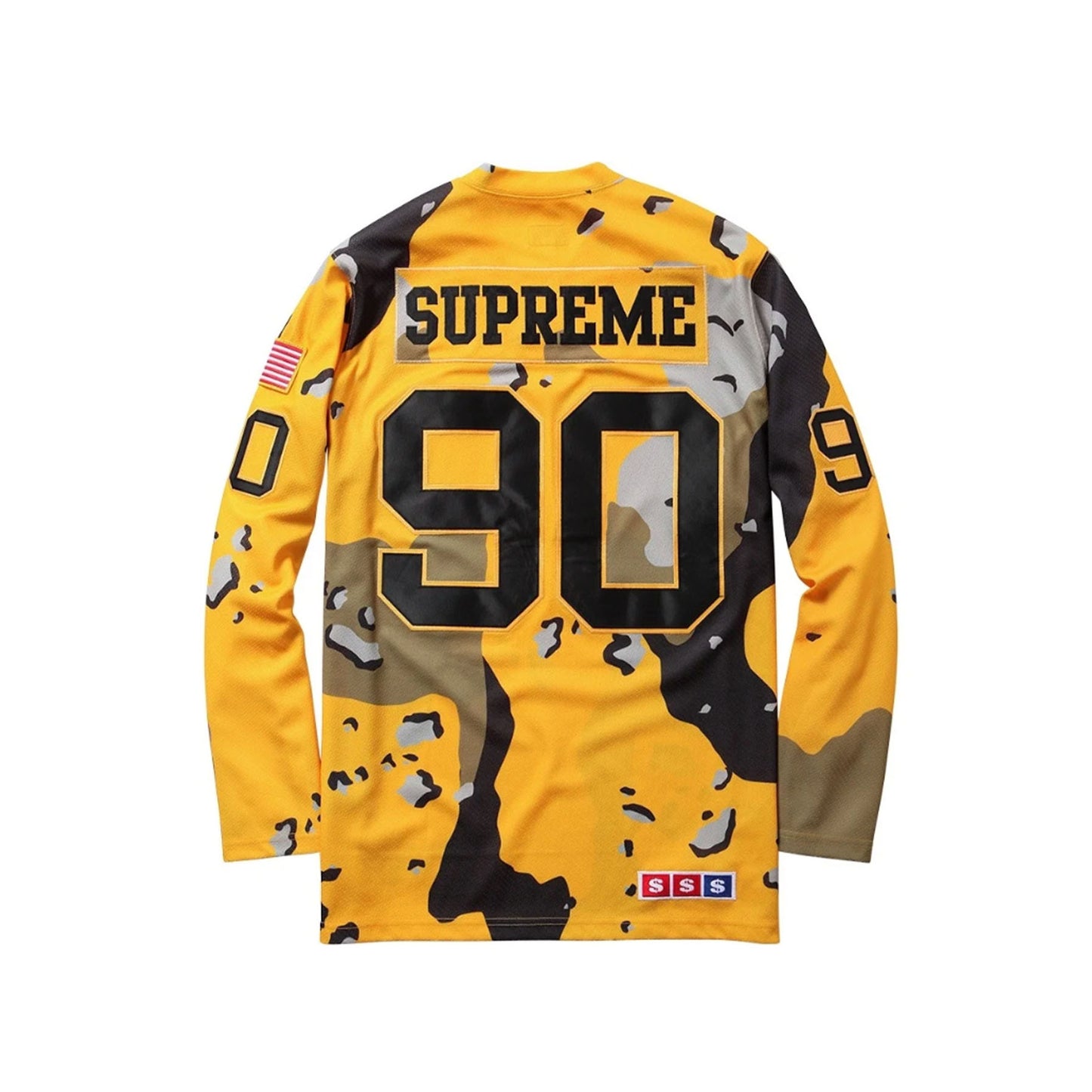 Desert Camo Hockey Top Yellow [USED] - L (Used)