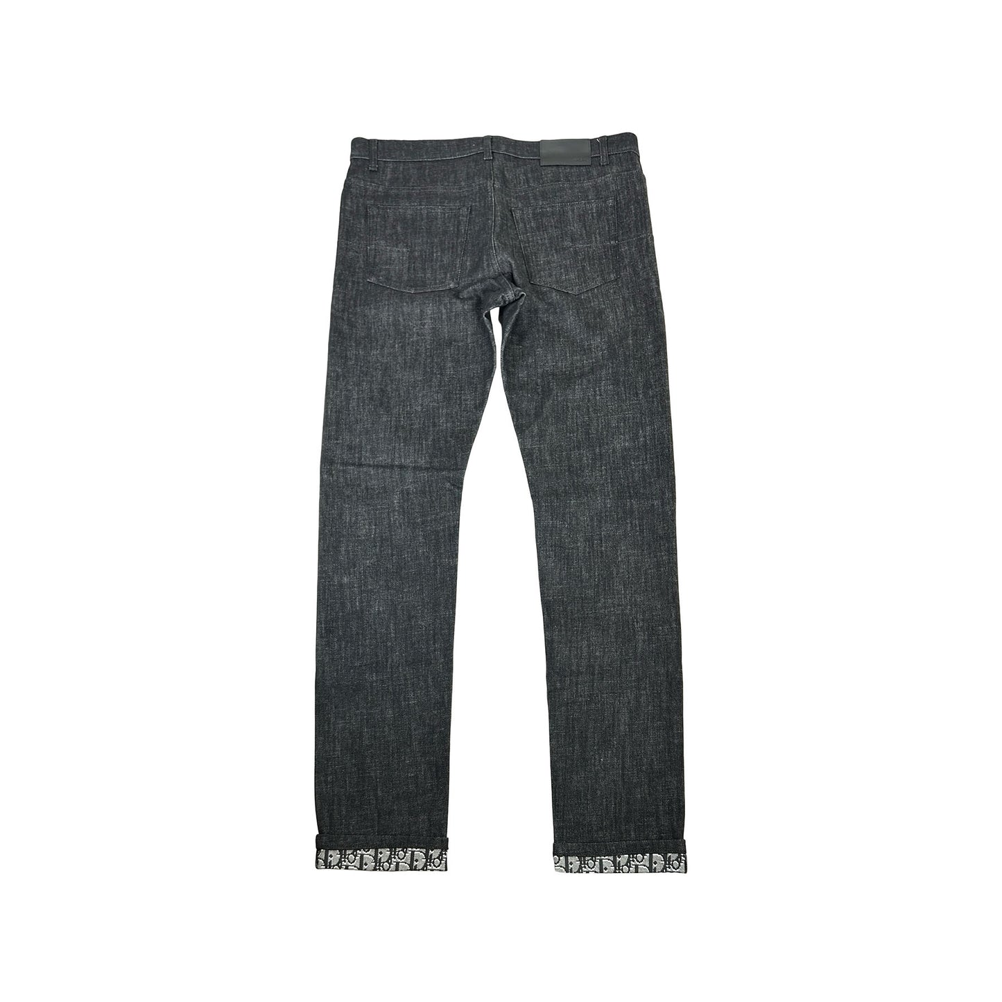 Dior Slim Lined Oblique Denim [USED] - 32 (Used)