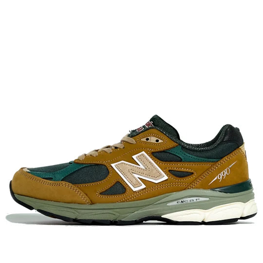 M990WG3 New Balance 990v3 MiUSA Tan Green