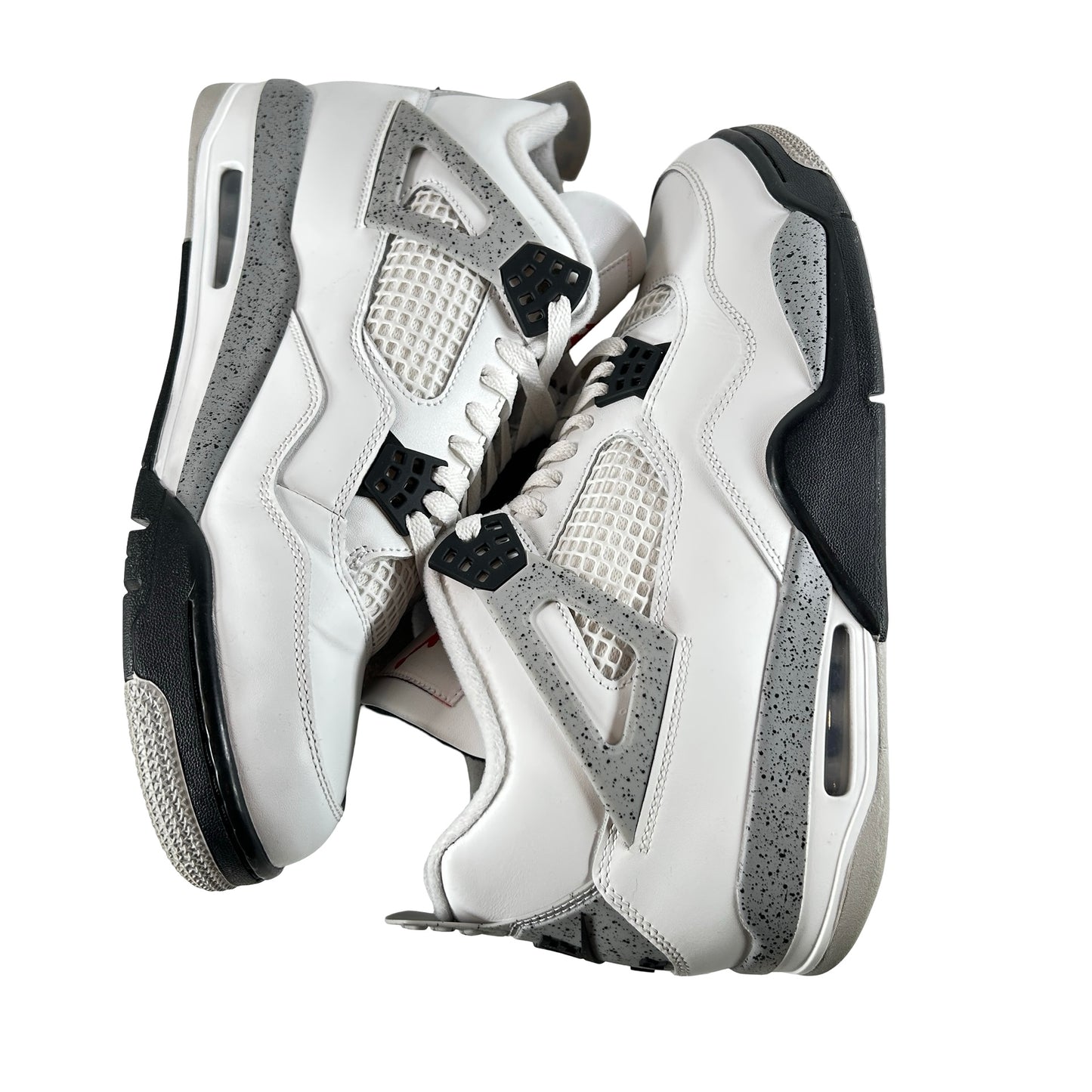 FV5029 100 Jordan 4 Retro White Cement (2025) [USED] - 12 M (Used13)