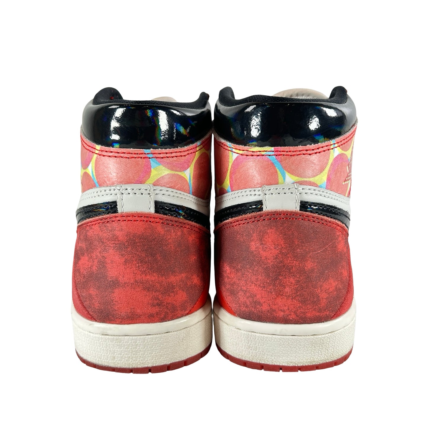 DV1748 601 Jordan 1 Retro High OG Spider-Man Across the Spider-Verse [USED] - 8 M (Used) (No Box)