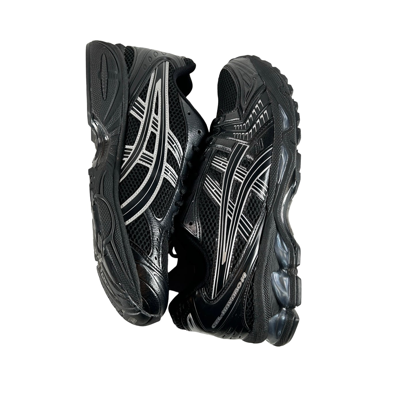 1201A019 006 ASICS Gel-Kayano 14 Black Pure Silver [USED] - 10 M (Used)