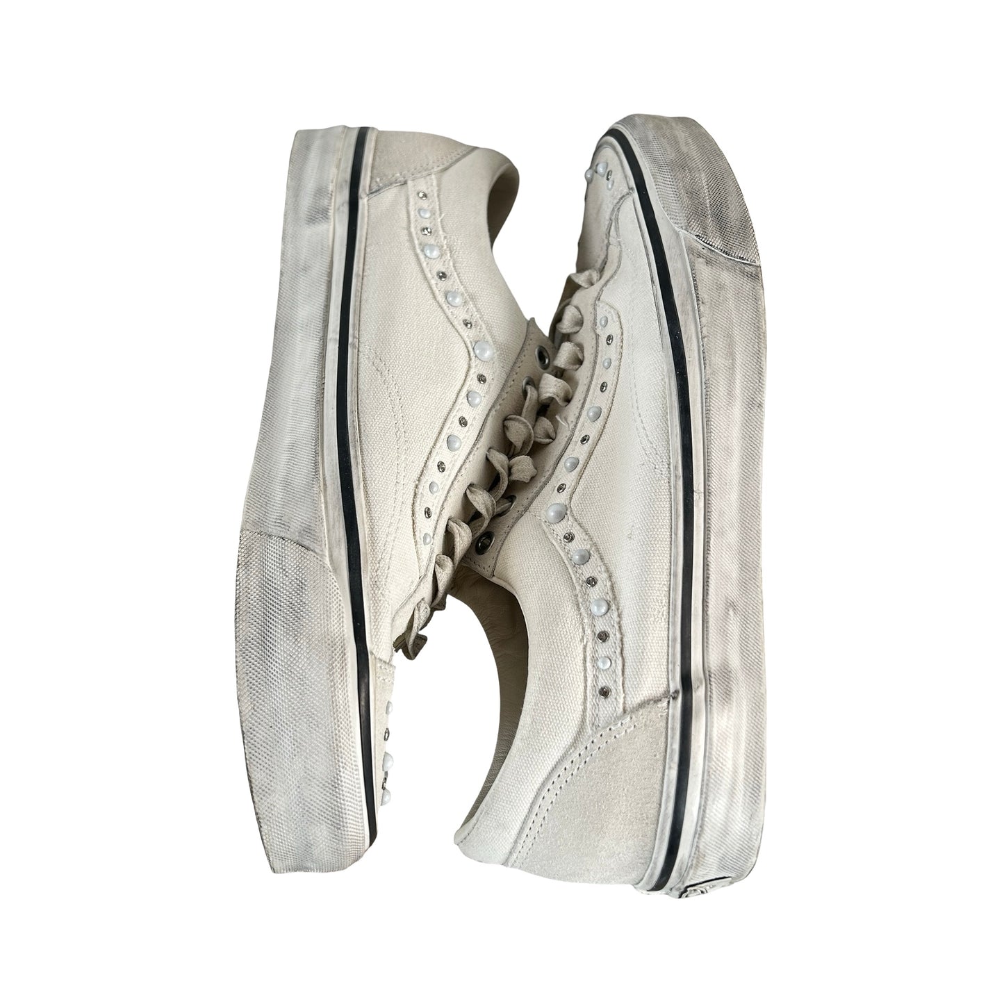VN000E8VCCZ Vans OTW Old Skool 36 Pearlized Pack Marshmallow [USED] - 11.5 M (Used) (Replace Box)