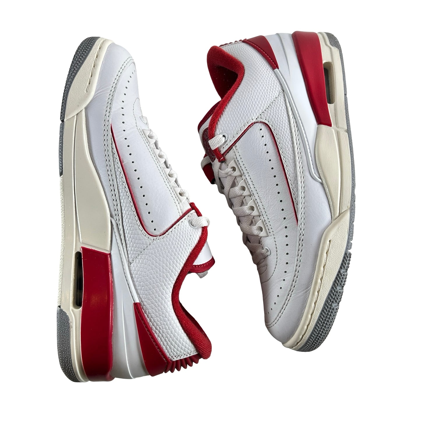 FD0383 161 Jordan 2/3 White Varsity Red [USED] - 8.5 M (Used)