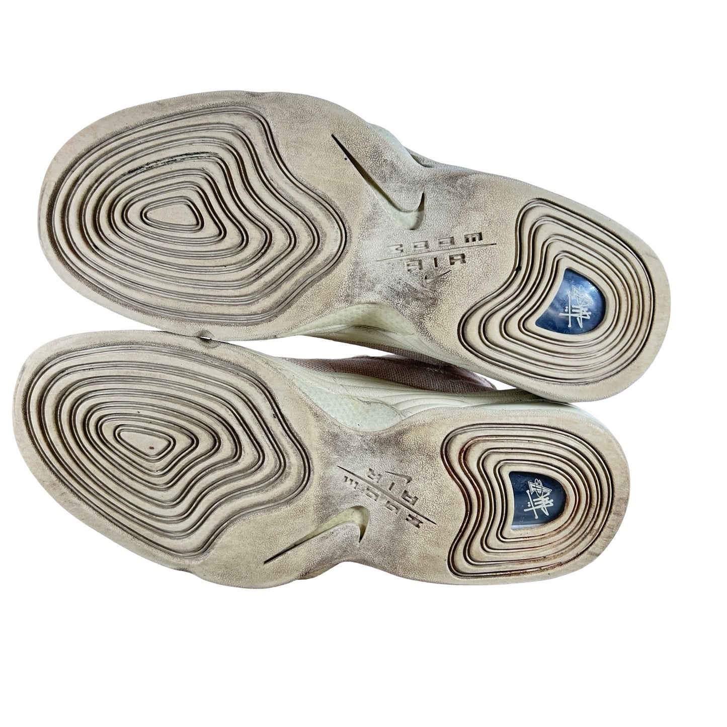 DQ5674 200 Nike Air Penny 2 Stussy Fossil [USED] - 9.5 M (Used)