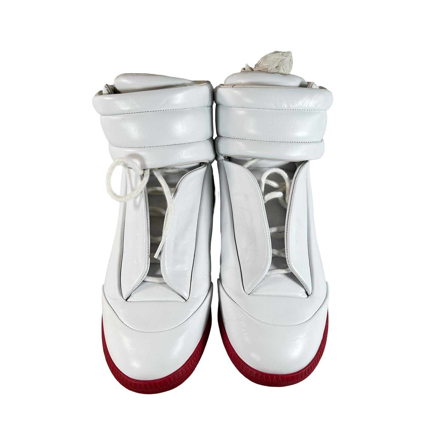 S37WS0234SX8865961 Maison Margiela Future White Red [USED] - 42 EU / 9 M US (Used)