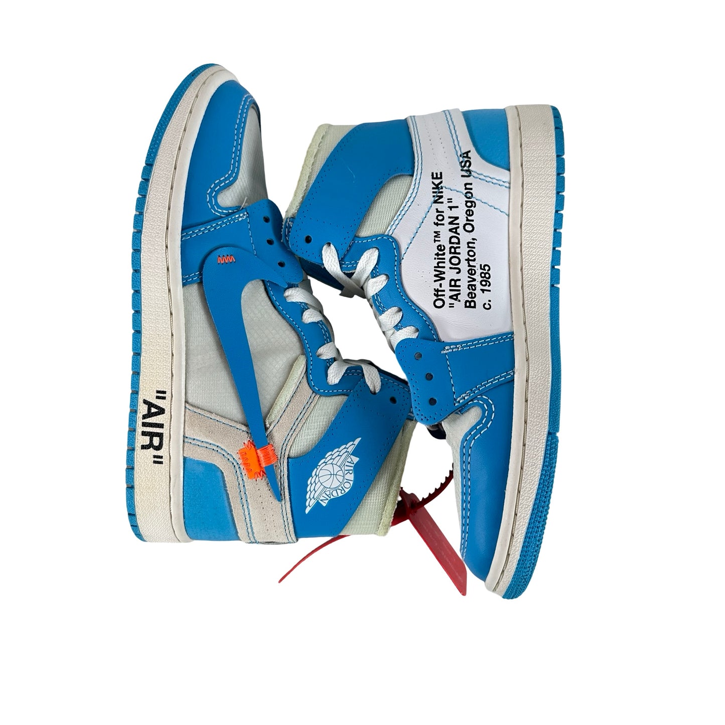 AQ0818 148 Jordan 1 Retro High Off-White UNC [USED] - 6 M (VNDS)