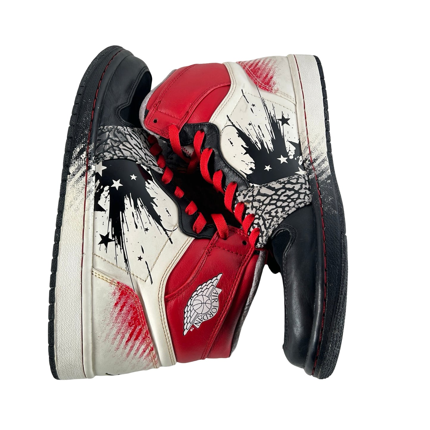 464803 001 Jordan 1 Retro Dave White Wings for the Future [USED] - 11 M (Used) (No Box)