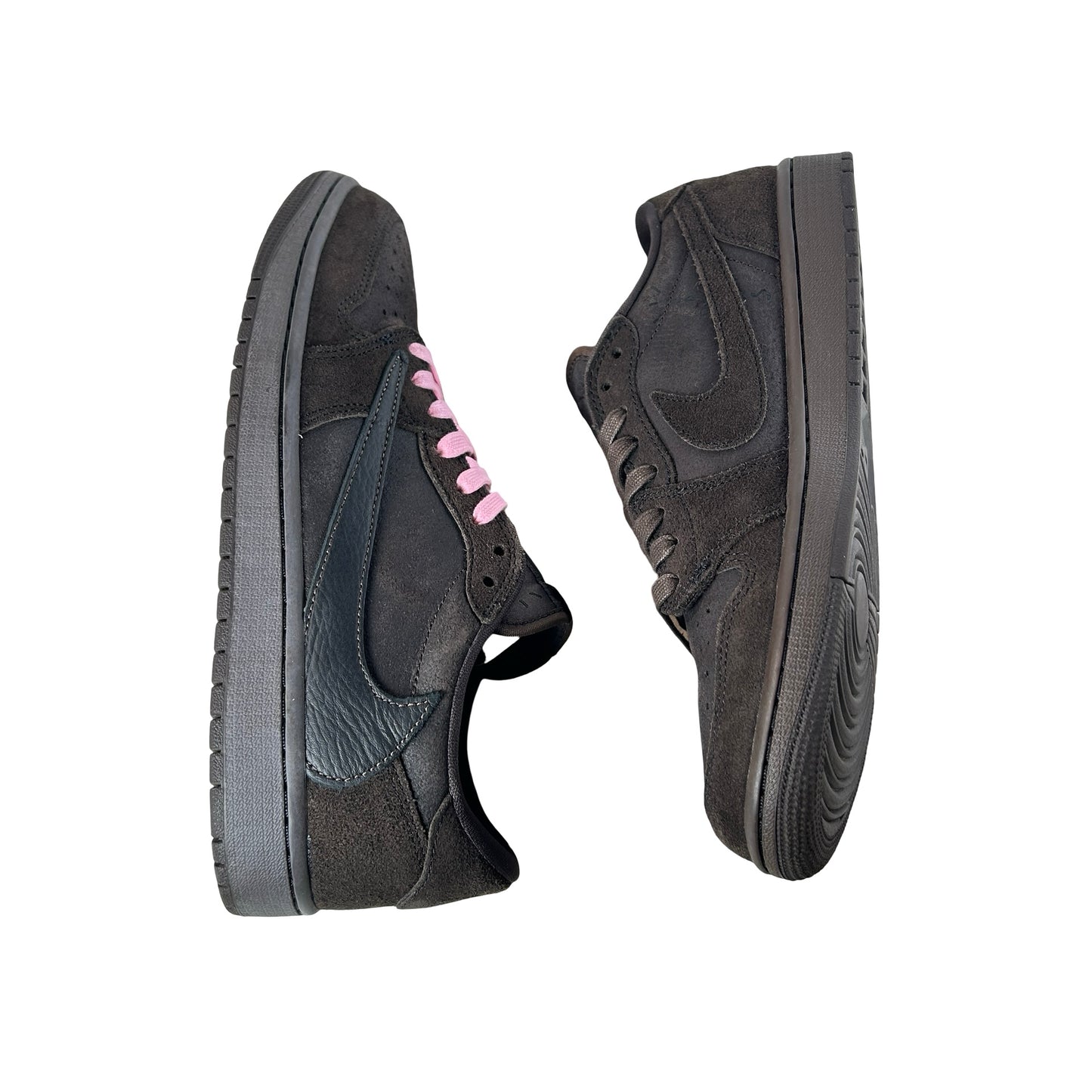 DM7866 202 Jordan 1 Retro Low OG SP Travis Scott Velvet Brown [USED] - 9 M (Used11)