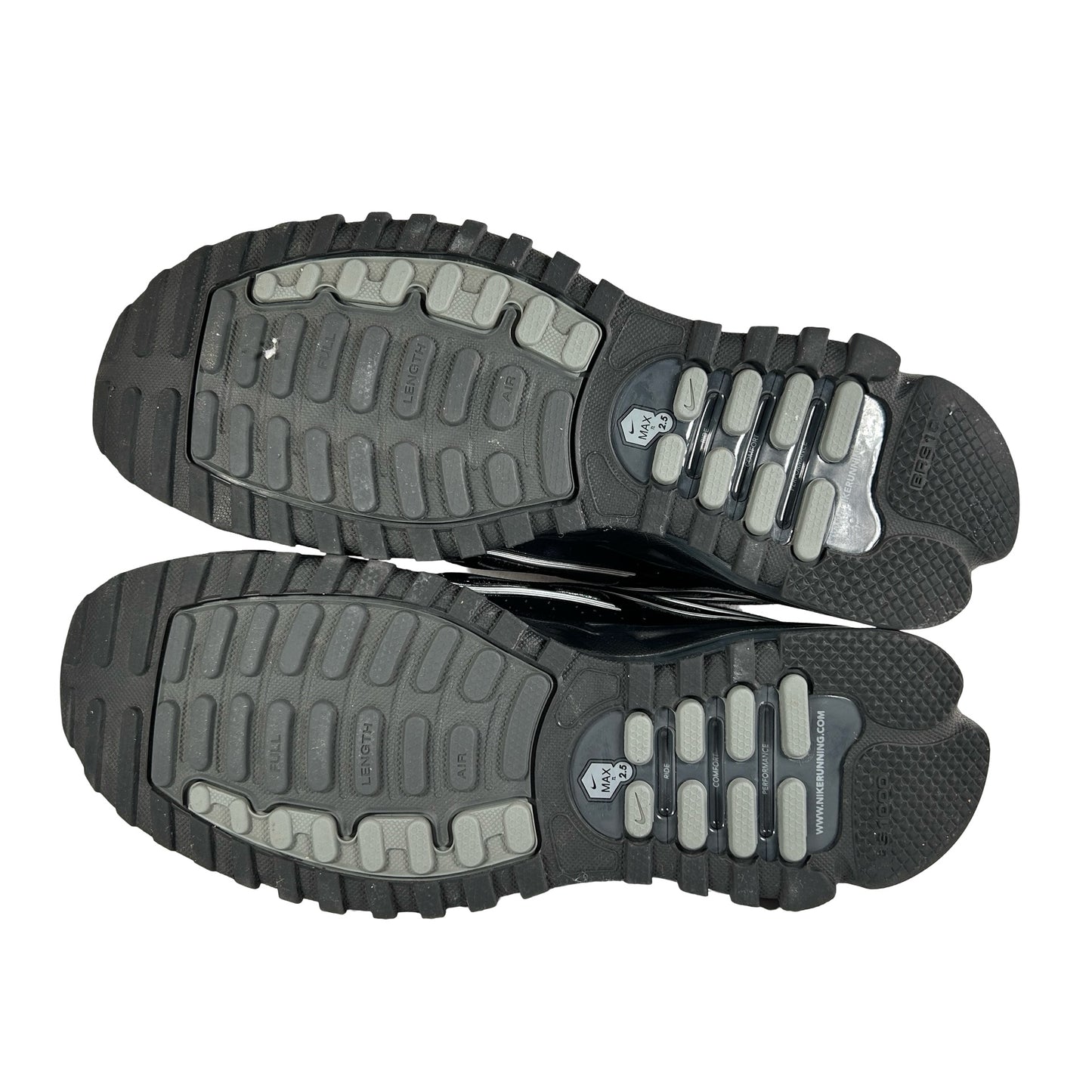 FZ4110 002 Nike Air Max TL 2.5 Black Metallic Silver [USED] - 9.5 M (Used) (No Box)