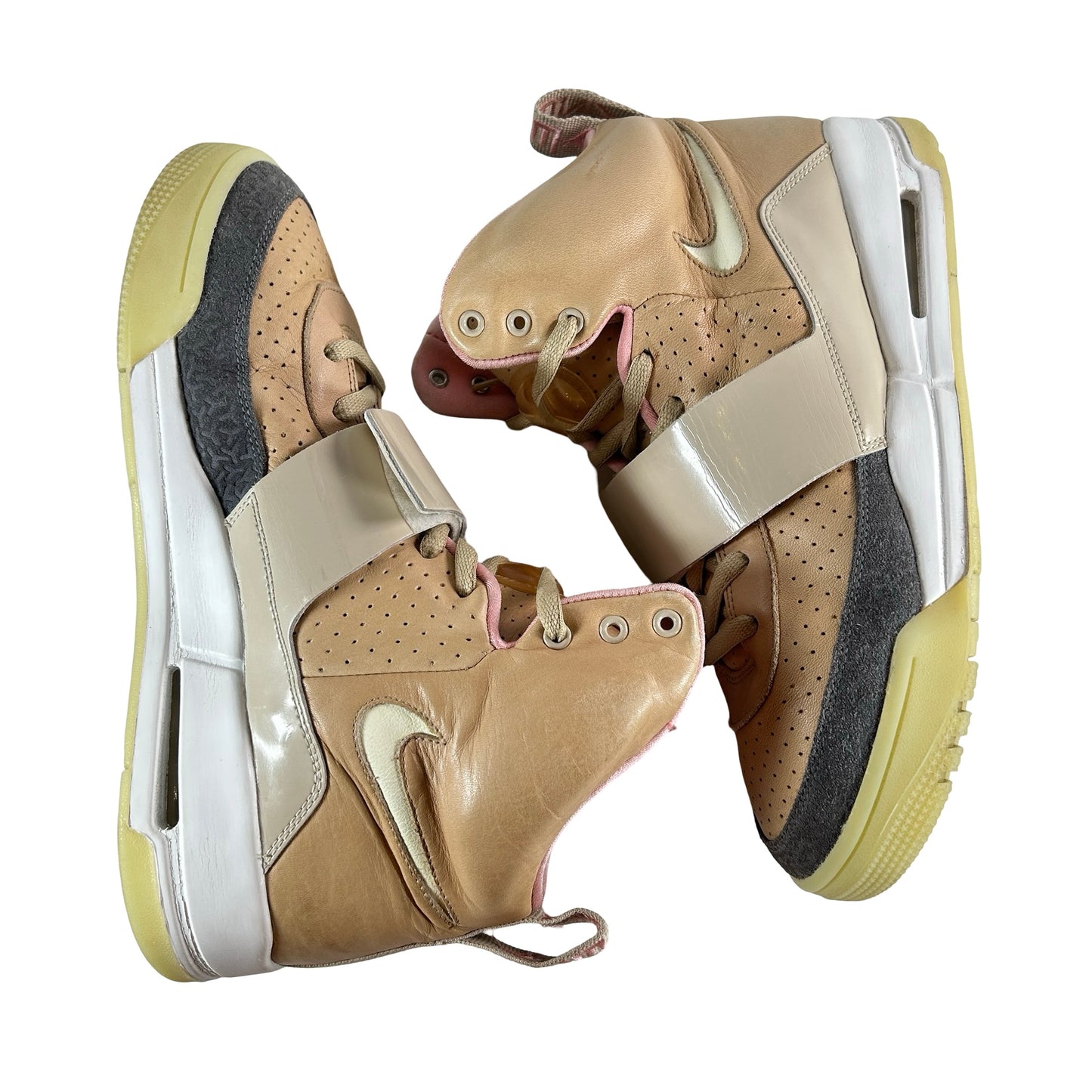 366164 111 Nike Air Yeezy 1 Net Tan 2009 [USED] - 10 M (Used) (Replace Box)